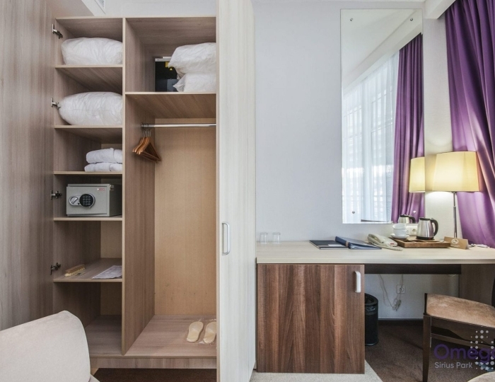 Полулюкс однокомнатный - Отель Omega Sirius / Омега Сириус