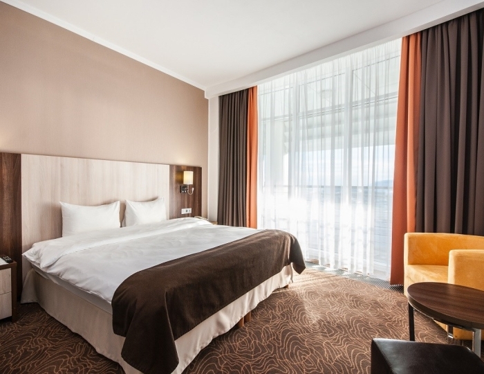 Люкс с видом на море - Отель Omega Sirius / Омега Сириус