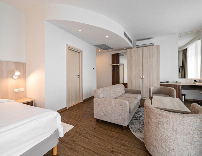 Полулюкс с видом на море - Отель Omega Sirius / Омега Сириус